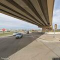 Stalled vehicle in lane on State Highway 121