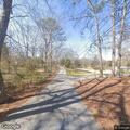 Tree blocking road on Allen Memorial Drive