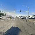 Traffic stop on Midway Boulevard near barbershop