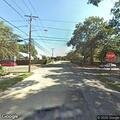 Outside odor of natural gas at street intersection