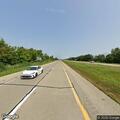 Man with chest pain and breathing trouble in truck