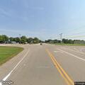 Traffic stop on speeding black Toyota SUV