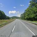 Car and deer crash on I-91 northbound