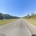 Traffic stop on black Mercedes SUV on I-20