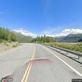 Female hiker with broken leg on Glenn Highway trail