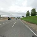 Abandoned vehicle on southbound I-75 shoulder