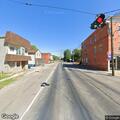 Traffic stop at Main Street and Quaker Road