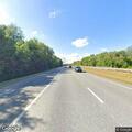 Reckless driving by blue truck on I-495 south