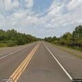 Tree hanging over southbound Highway 61 lanes