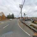 Rock in roadway damages car near Route 113