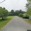 Tree on roof partially blocking Pinewood Road