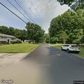 Carbon monoxide alarm on second floor of home