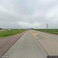 Dead deer blocking roadway at SD-37 and W 1st St