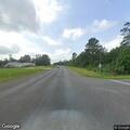 Low-hanging wire blocking road at FM 770 and 2042