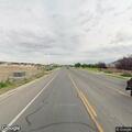 Two cars collide on Mustang Trail Way
