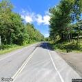 Tree blocking lane on County Route 5