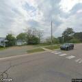 Officer meeting person about found dog on Lakeshore