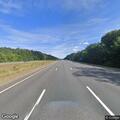 Car hits guardrail on I-95 northbound in Boxford