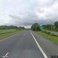 Debris falling from modular home on Route 32