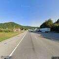 Traffic stop on red Jeep on US-23 near Allen Creek