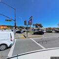 Person exited car and walked near highway on-ramp