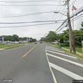 Two-car crash blocking traffic on Middle Country Road