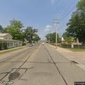 Traffic stop on School Street near Fifth Street