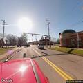 Child falls off bleachers near track at Gate B