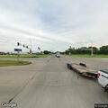 Dog running in median on US-59 near 100 and 125