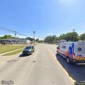 Traffic stop on red car on South Kansas Avenue