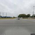 Car and motorcycle crash with no reported injuries