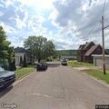 Traffic stop involving brown delivery truck