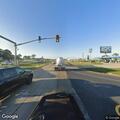 Traffic stop on gray Honda Accord at intersection