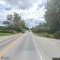 Single-car crash off road on Swanton Road