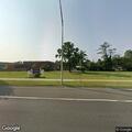 Parking lot crash with two vehicles at auto mall