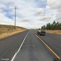 Smoking utility pole on US 95 near Four Mile Road