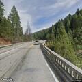 Single-vehicle crash near Rainbow Bridge on Highway 55
