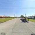 Slow blue sedan swerving on Highway 82