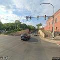 Motorcycle hits car and flees near South Geddes Street