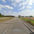 Disabled motorcycle on Highway 29 near Highway 73