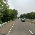 Mattress blocking center lane on Milford Parkway