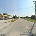 Traffic stop on red Dodge pickup in Milford