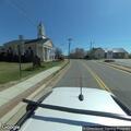 73-year-old woman with chest pain at West Main St