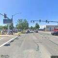 Car and bicycle crash at 6th and M Street