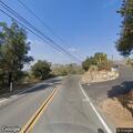Downed power line on private property in Harbison Canyon