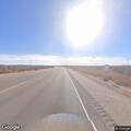 Yellow van reported with no tail lights on US-54