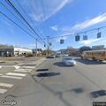 Minor crash between two cars in parking lot