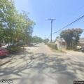 Man yelling on bench at Carson and Magnolia
