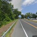 Large group of bikes entering Wilbraham on Route 20