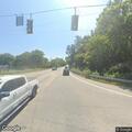 Traffic stop involving white Subaru station wagon